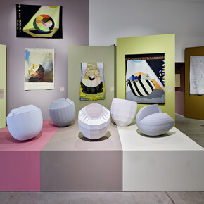 Hella Jongerius, Whispering things, exhibition view. Courtesy of Vitra Design Museum