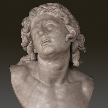 "Alessandro morente", fine II sec. a.C., Galleria degli Uffizi, Firenze, Italia