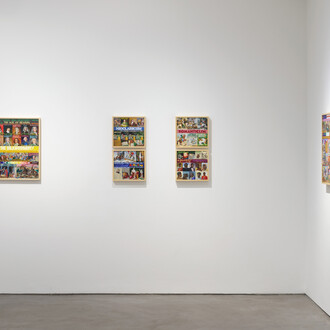 Ben Sakoguchi, Critical art theory, exhibition view. Courtesy of Gasworks Gallery. Photo by Peter Otto