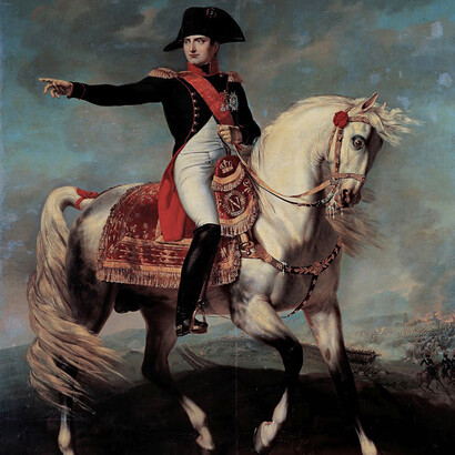 Joseph Chabord, Napoleone sul campo di battaglia di Wagram (1810)