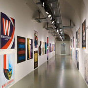 Hype and high culture. 75 years of the Vienna Festival in posters, exhibition view. Courtesy of MAK