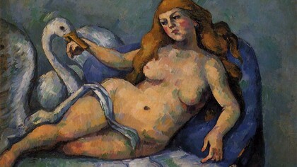 «Leda and the swan», P. Cézanne (1839-1906)
