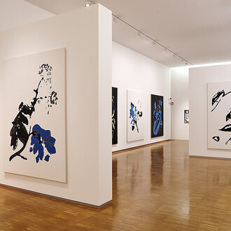 Markus Huemer, Ein fußballfeld muss baumfrei sein, ausstellungsansicht. Mit freundlicher genehmigung der Neuen Galerie Graz