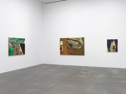 Lola Gil, Filling up rooms, exhibition view. Courtesy of Nino Mier Gallery