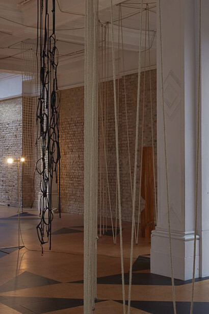 Leonor Antunes. Courtesy of Whitechapel Gallery