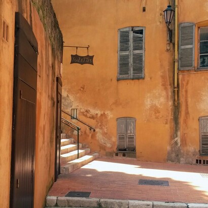 Calles en el centro histórico de Grasse