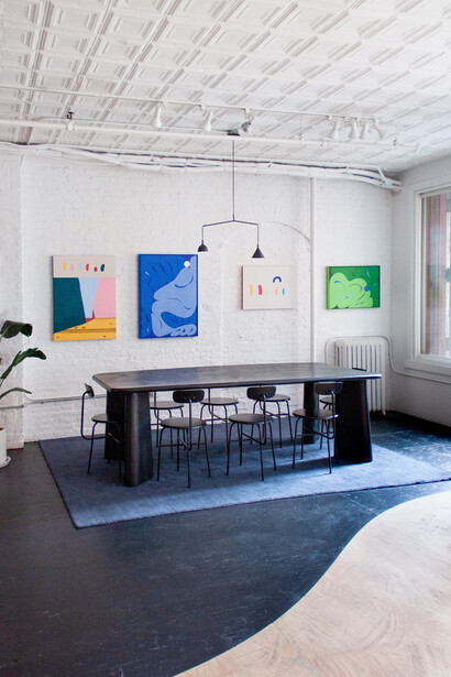 Evi O. x David Esquivel, Universe, Understood, installation view. Courtesy of Uprise Art Gallery