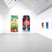 El Hadji Sy, exhibition view. Courtesy of Galerie Barbara Thumm