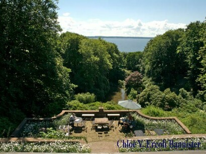 Skania. Huge garden.