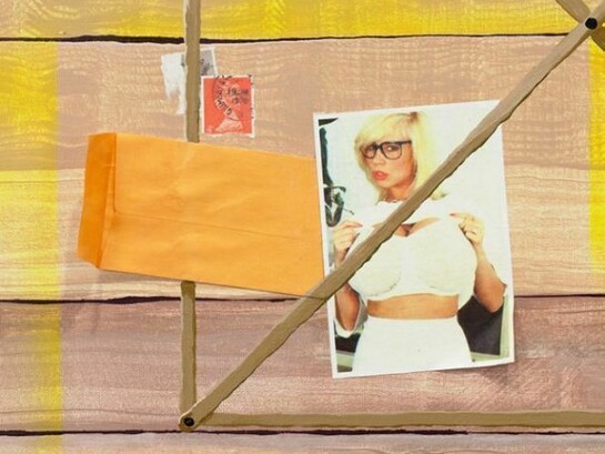 Detail Of: Michael St. John, Country Life, 2013, acrylic, collage/assemblage, polymers, 36 x 36 inches (91.4 x 91.4 cm)