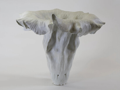 Kohl Tyler, White flower no 1 (magnified), 2024. Courtesy of MARS Gallery