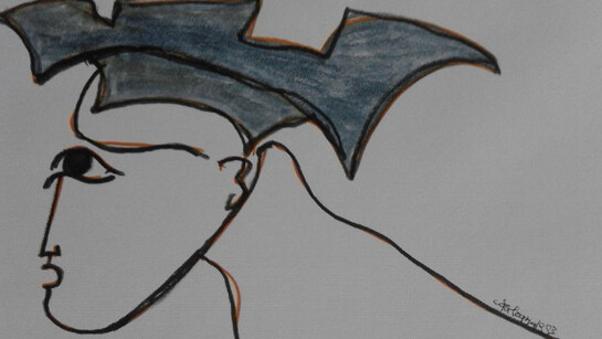 Senza titolo, 1993, tecnica mista su carta, 24x33 cm