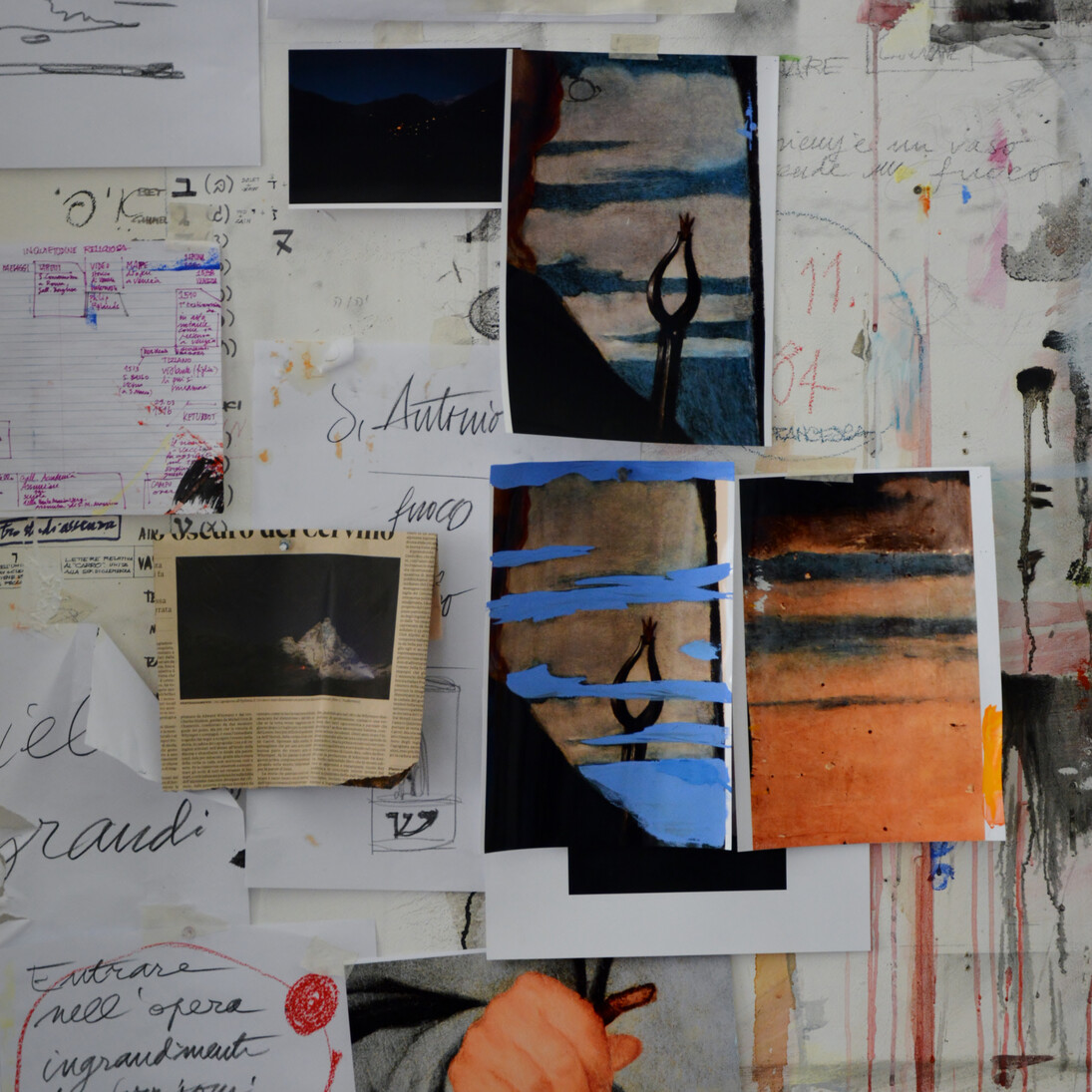 Giovanni Bonaldi, Scatto dell’interno dello studio