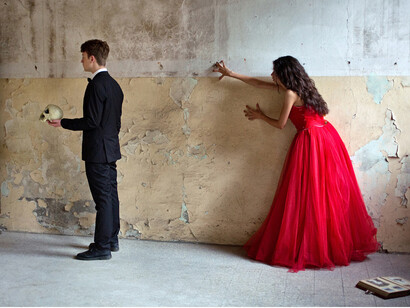 "C'è come un dolore nella stanza ed è superato in parte", dalla serie Salva con nome, 2013