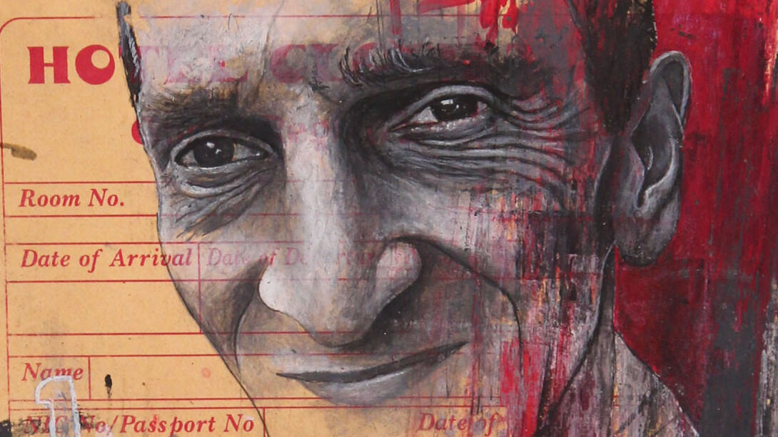 Ben Slow. A line is drawn. Courtesy of Jealous Gallery 