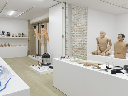 Private Collection: Unperformed Objects, Exhibition view. Courtesy of Delfina Foundation