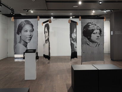Michaëlle Sergile, To all the unnamed women, exhibition view. Courtesy of McCord Stewart Museum