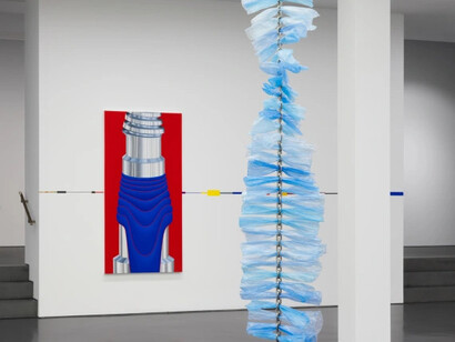 Jac Leirner and Rafa Silvares, Ensemble, exhibition view. Courtesy of Esther Schipper 