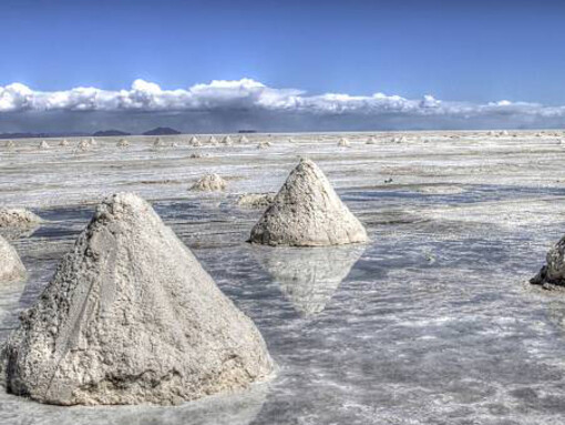 Lithium mining and resource exploitation in Uyuni, Bolivia