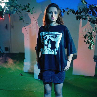 Sue de Beer, Still from Black Sun, Julia Hartmann (key lighting), 2004-2005, Chromogenic print mounted on aluminum, Framed: 40 3/4 x 30 1/4 inches (103.5 x 76.8 cm). Courtesy of David Zwirner