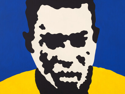 Claudio Tozzi
Pele, 1969-70
Alkyd paint on eucatex, 120 x 120 cm  