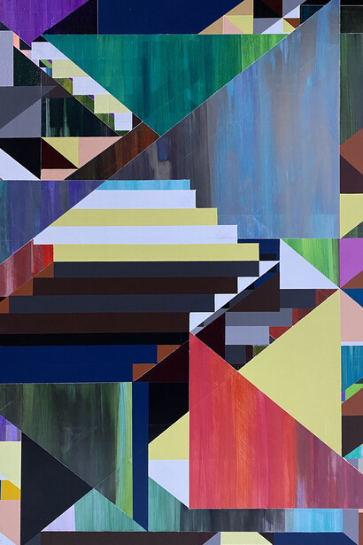 Changha Hwang, Midnight run, 2020. Courtesy of Kate Oh Gallery