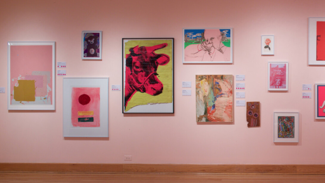 Pink Art. Courtesy of WCMA