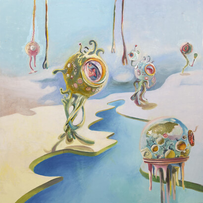 Seongmin Yoo, Drifting eternities. Courtesy of Corey Helford Gallery 