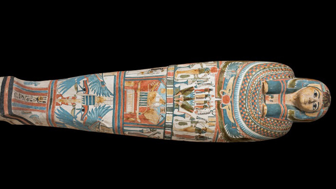 Cartonnage mummy case