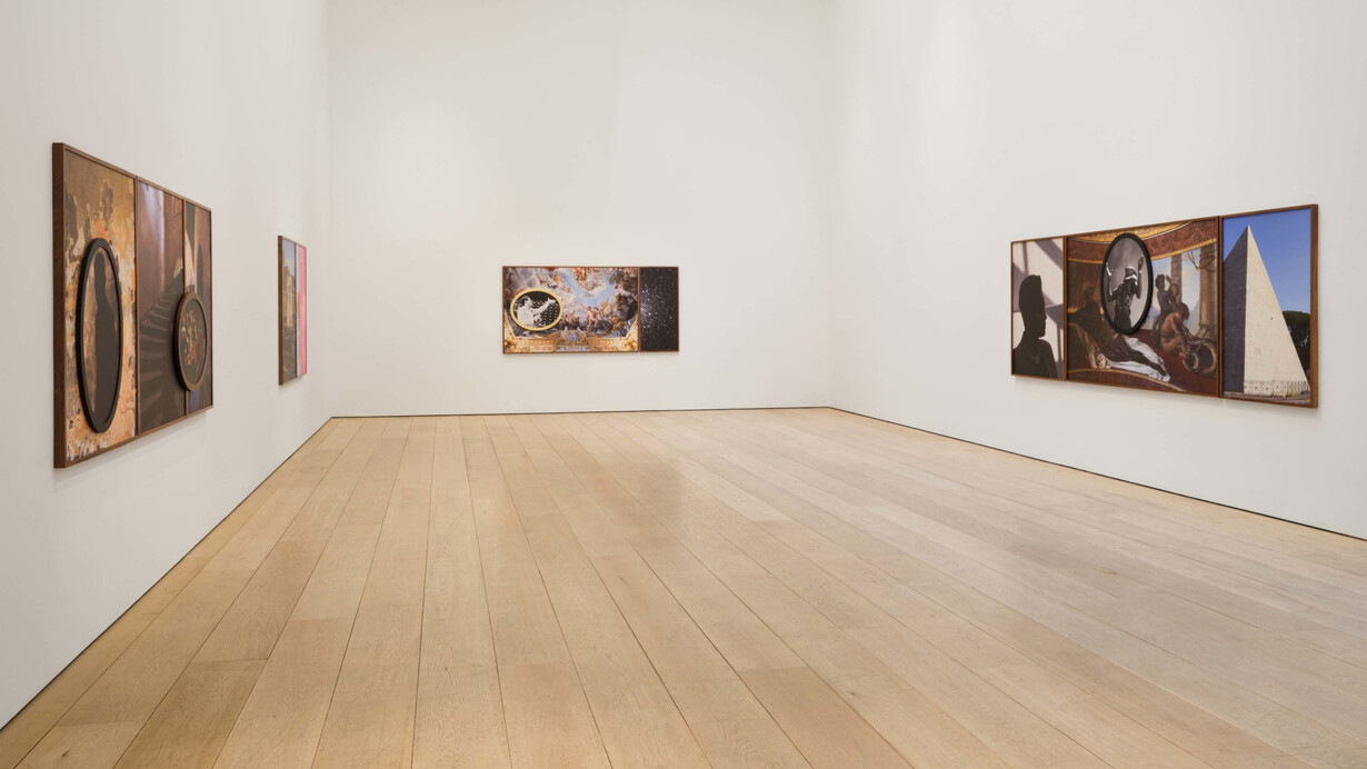 Todd Gray, While angels gaze, exhibition view. Courtesy of Lehmann Maupin