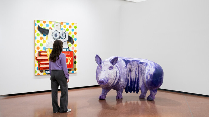 Various artists, Animalia. Of animals and humans, exhibition view. Courtesy of Heidi Horten Collection 