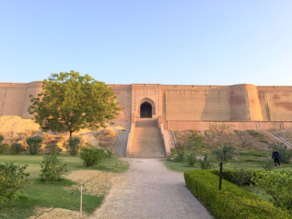 Inside the Razia Sultana Fort 
