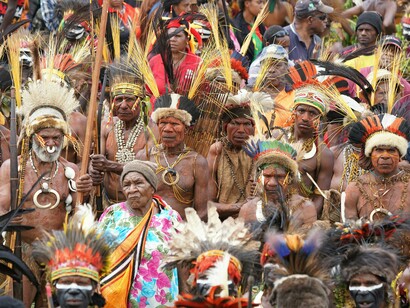 A community stands together, rooted in heritage and shared purpose