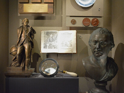 Mikhail Lomonosov and the 18th-century academy of sciences, exhibition view. Courtesy of Kunstkamera