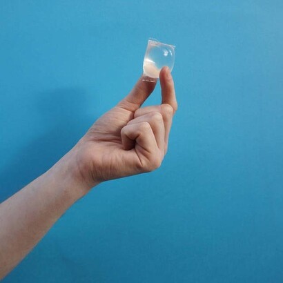 Ooho! edible water bottle, Skipping Rocks Lab