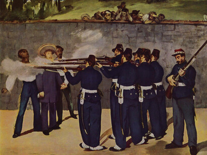 Edouard Manet- La ejecución de Maximiliano