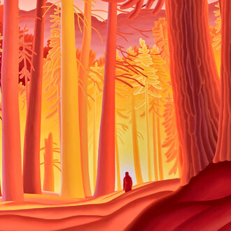 Madeleine Bialke, Walk with me (detail), 2025. Courtesy of Newchild Gallery