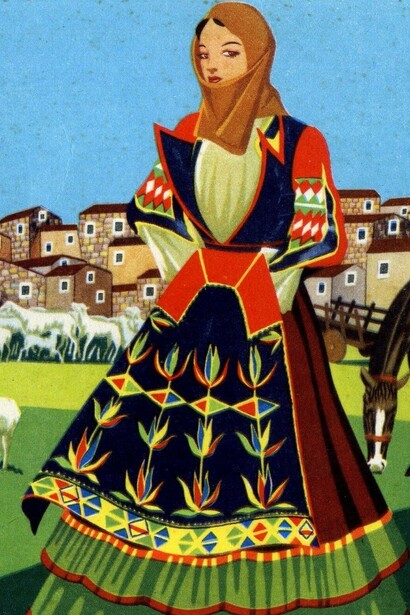 Bakisfigus, costumi sardi: Orgosolo