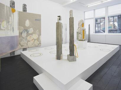 Installation view, Evy Jokhova: I dance for you my edifice, 2018. Photo: Andy Keate, Courtesy of  l’étrangère