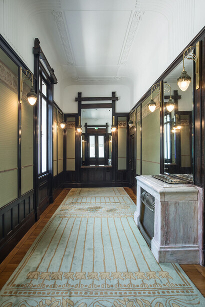 Otto Wagner, Hofpavillon Hietzing, ausstellungansicht. Mit freundlicher genehmigung des Musa Museums