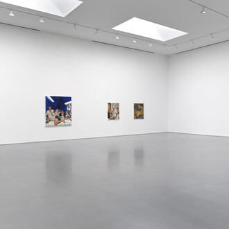 Liu Xiaodong, Host, exhibition view. Courtesy of Lisson Gallery