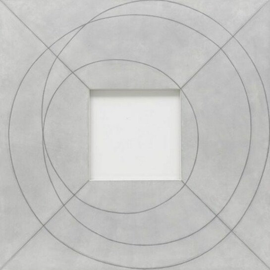 Robert Mangold, Framed Square with open Center II, 2013