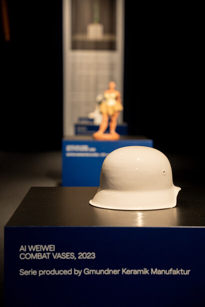 Various artists, Vienna ceramics edition, exhibition view. Courtesy of Academy of Ceramics Gmunden