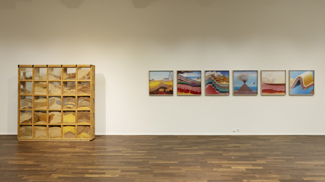 Yto Barrada, ReCollect! Installation views, 2024. Courtesy of Kunsthaus Zürich. Photo by Franca Candrian, Kunsthaus Zürich