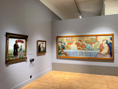 Young Poland group of five. The forgotten rebels, exhibition view. Courtesy of National Museum