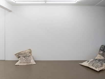 Peppi Bottrop, Wait till the end, ausstellungsansicht. Mit freundlicher genehmigung von Meyer Riegger