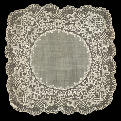 Unknown Maker, Handkerchief, ca. 1800-1900. Courtesy of Risd Museum