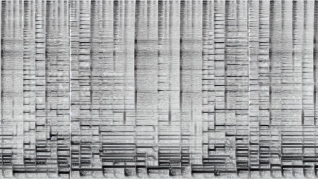 Demostración de una pista de audio generada algorítmicamente con música bossa nova acompañada de guitarra eléctrica