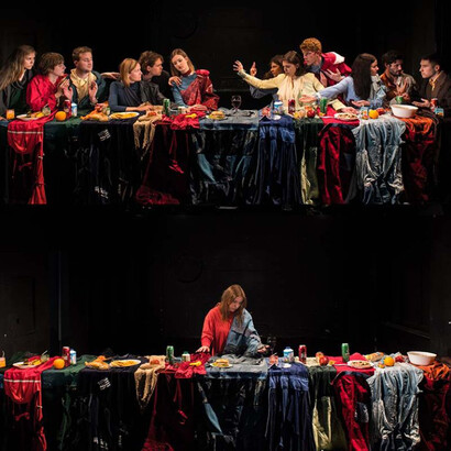 Works of art interpreted by the students. Courtesy of National Gallery of Slovenia