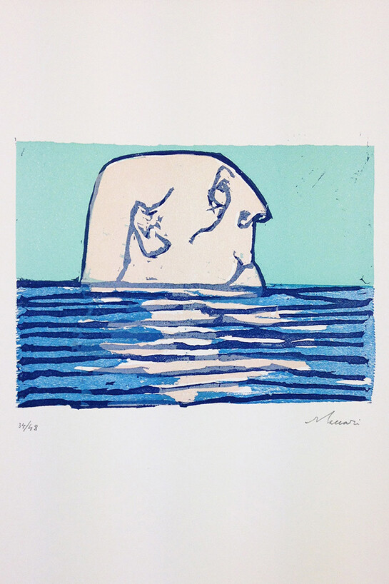 Mino Maccari, 1970, Print, 49 x 34.5 cm 